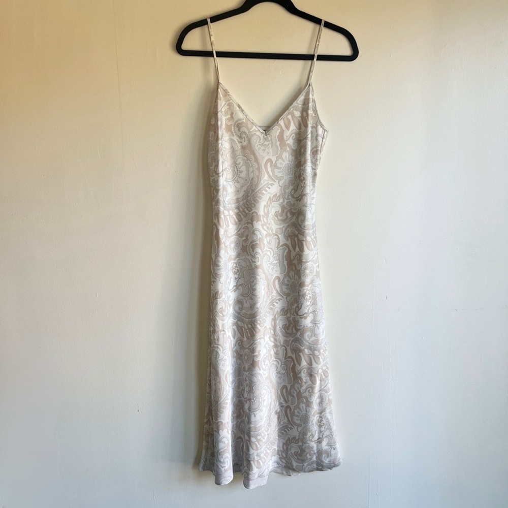 Paisley Only Slip Midi Dress